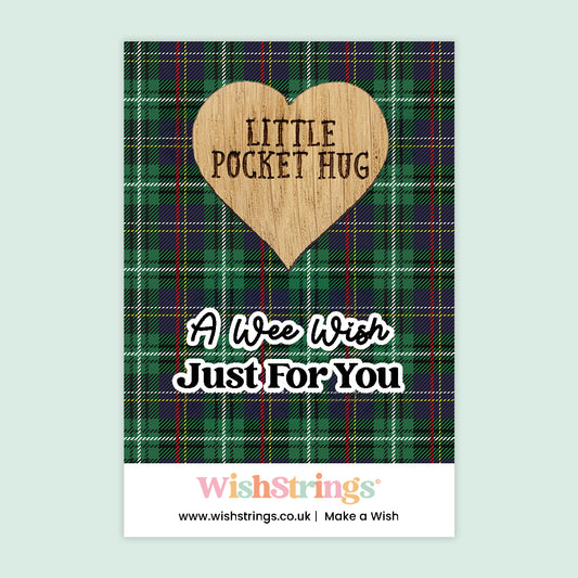 A Wee Wish - Oak Pocket Hug Token | J223