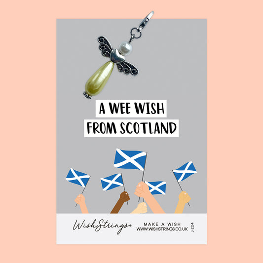 A Wee Wish, from Scotland - Wish Angels, Clip on Keepsake | J224