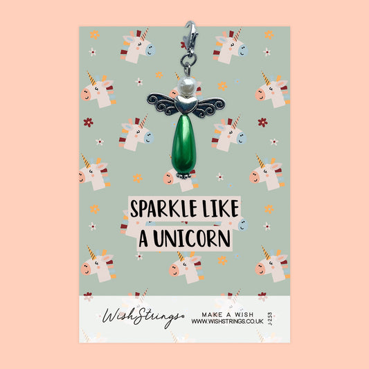 UNICORN - Wish Angels, Clip on Keepsake | J253
