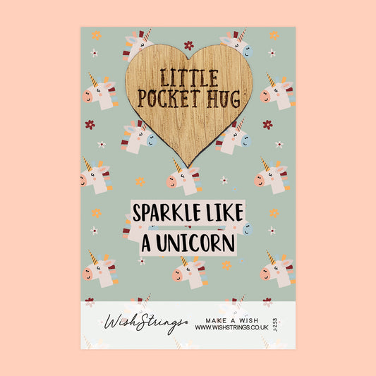 UNICORN - Oak Pocket Hug Token | J253