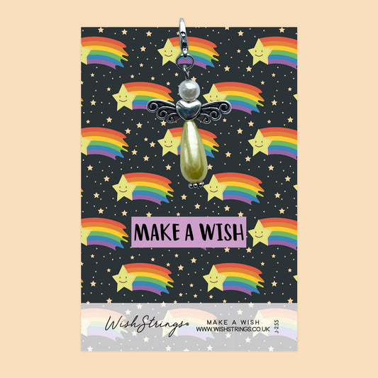 MAKE A WISH - Wish Angels, Clip on Keepsake | J255