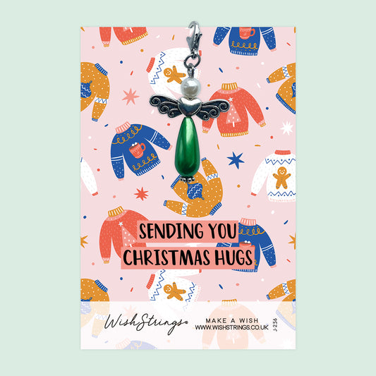 CHRISTMAS HUG - Wish Angels, Clip on Keepsake | J256