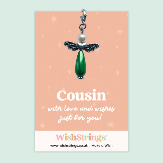 Cousin - Wish Angels, Clip on Keepsake | J258