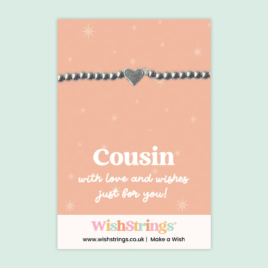 Cousin - Heart Beaded Bracelet - J258