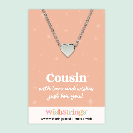 Cousin - Heart Necklace - J258