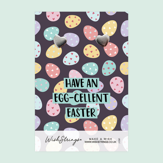 EGG-CELLENT EASTER - Heart Stud Earrings | J261