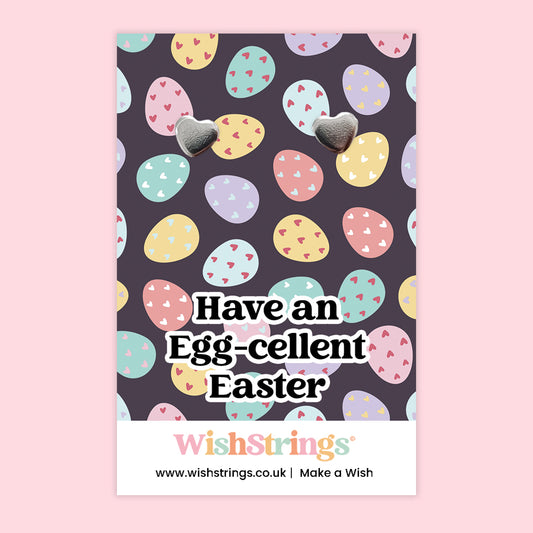 Have an Egg-cellent Easter - Heart Stud Earrings | J261