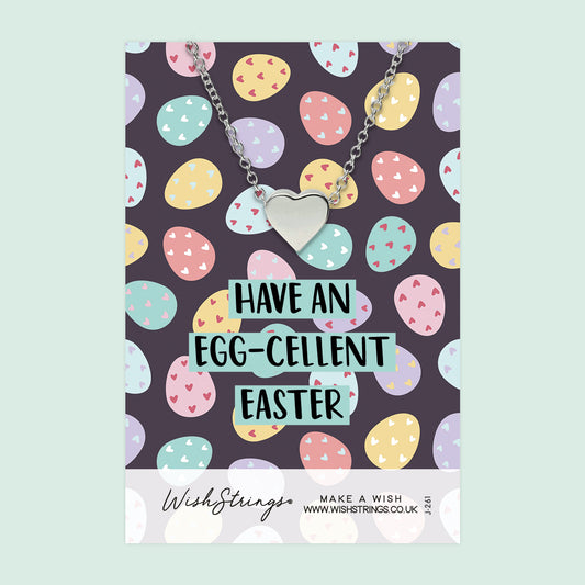 EGG-CELLENT EASTER - HEART NECKLACE - J261