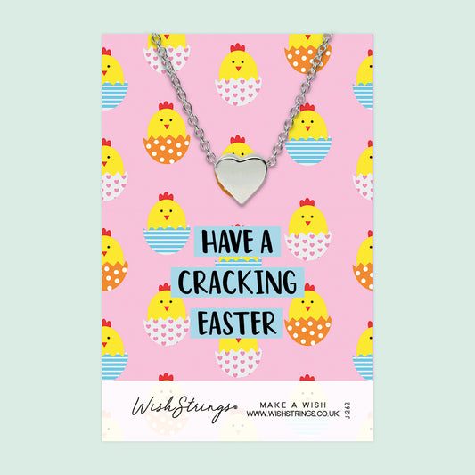 CRACKING EASTER - HEART NECKLACE - J262