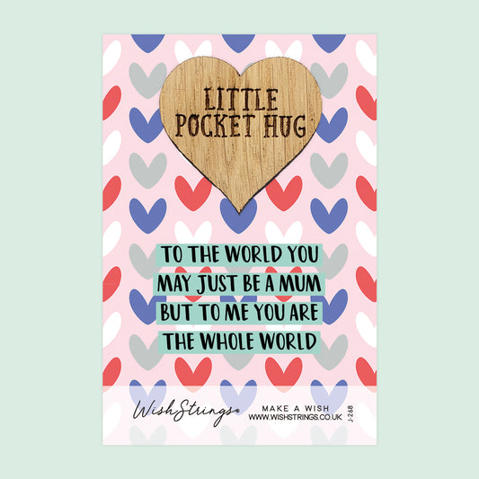 MUM WORLD - Oak Pocket Hug Token | J268