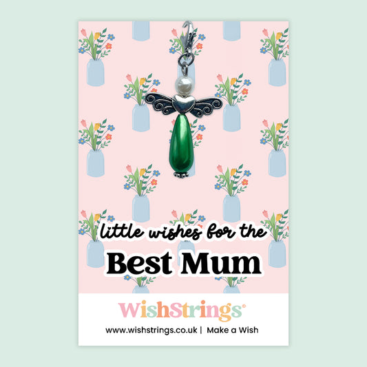 Little Wishes For The Best Mum - Wish Angels, Clip on Keepsake | J269