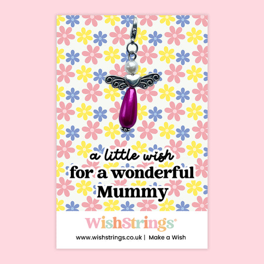 A Little Wish for a Wonderful Mummy - Wish Angels, Clip on Keepsake | J270
