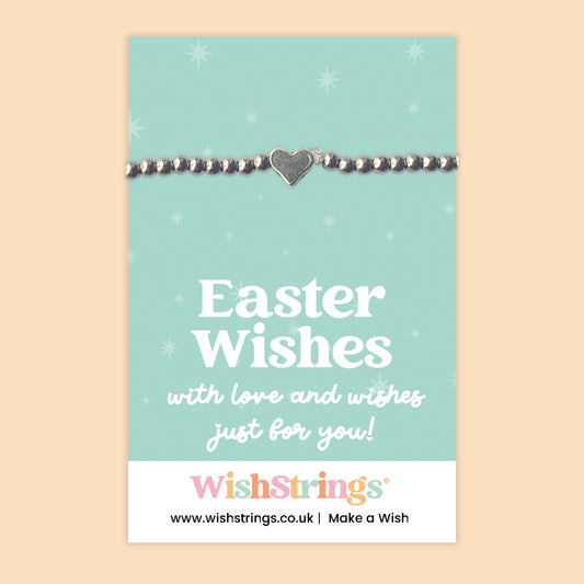Easter Wishes - Heart Beaded Bracelet - J271