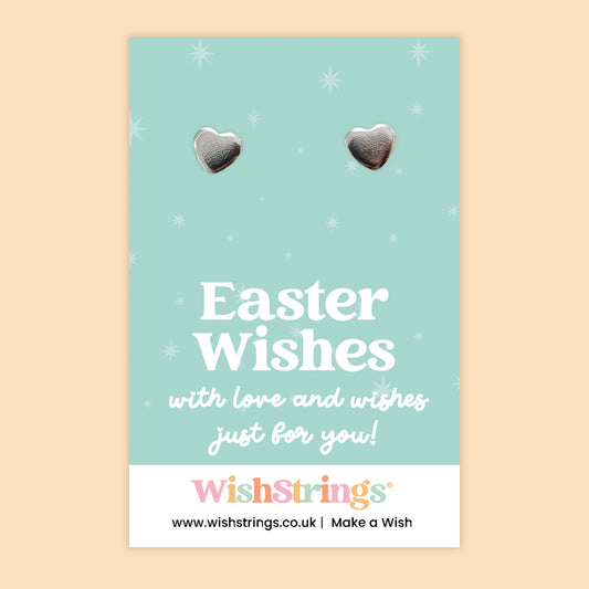 Easter Wishes - Heart Stud Earrings | J271