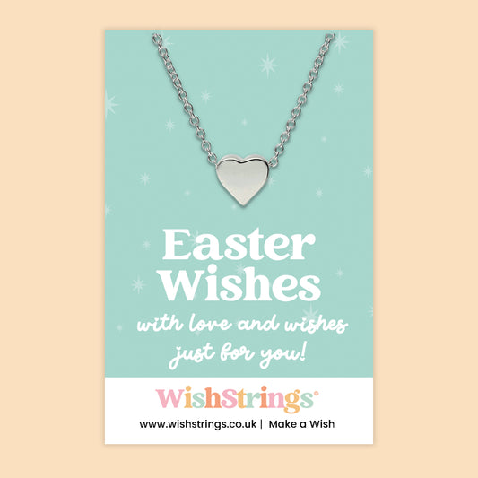 Easter Wishes - Heart Necklace - J271