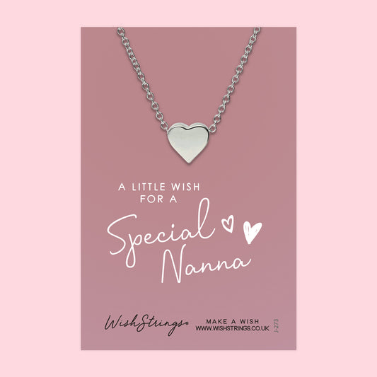 NANNA - Heart Necklace - J273