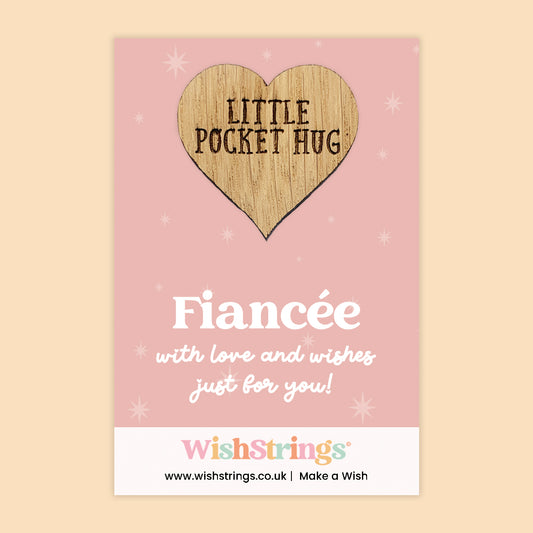 Fiancée - Oak Pocket Hug Token | J273