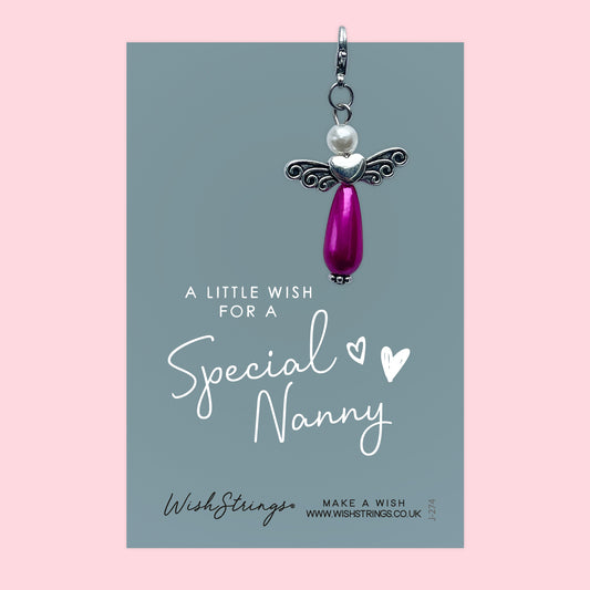 NANNY - Wish Angels, Clip on Keepsake | J274