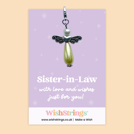 Sister-in-Law - Wish Angels, Clip on Keepsake | J274