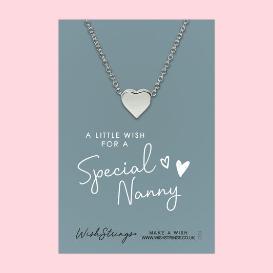 NANNY - Heart Necklace - J274