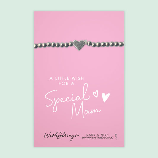 SPECIAL MAM - Heart Beaded Bracelet - J275