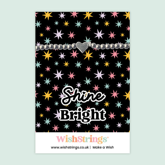 Shine Bright - Heart Beaded Bracelet - J277