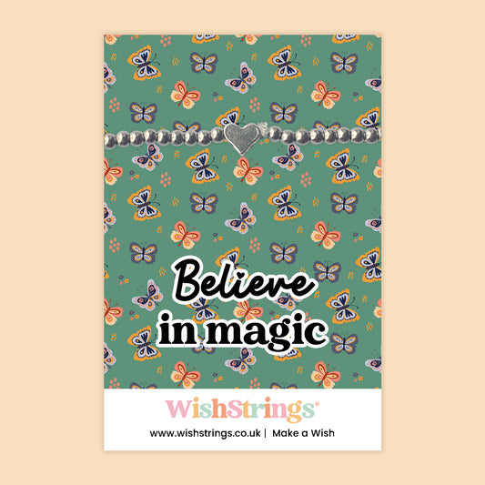 Believe in Magic - Heart Beaded Bracelet - J278
