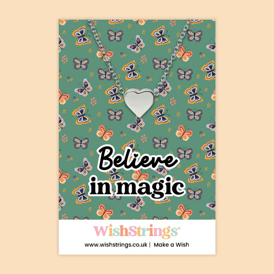 Believe in Magic - Heart Necklace - J278