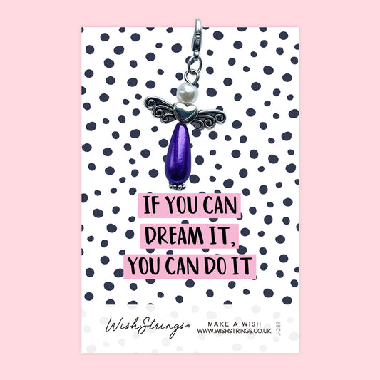 DREAM IT, DO IT - Wish Angels, Clip on Keepsake | J281