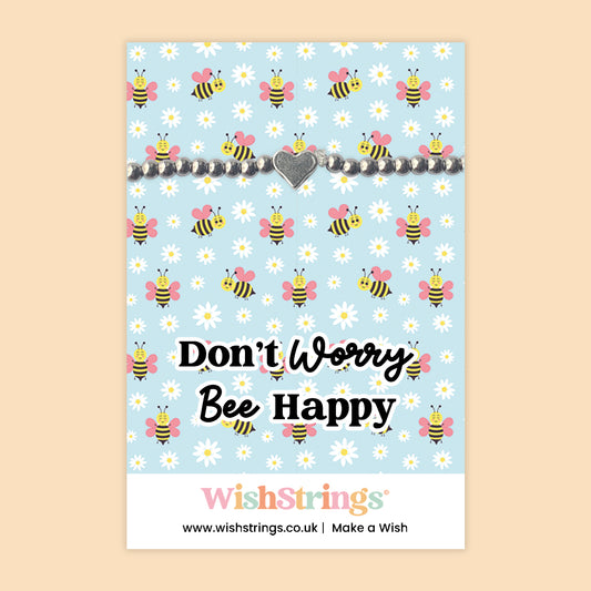 BEE HAPPY - Heart Beaded Bracelet - J282