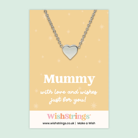 Mummy - Heart Necklace - J287