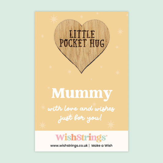 Mummy - Oak Pocket Hug Token | J287