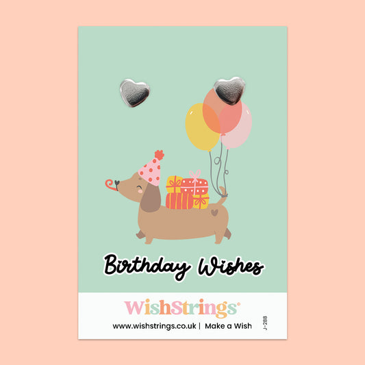 Birthday Wishes - Heart Stud Earrings | J288