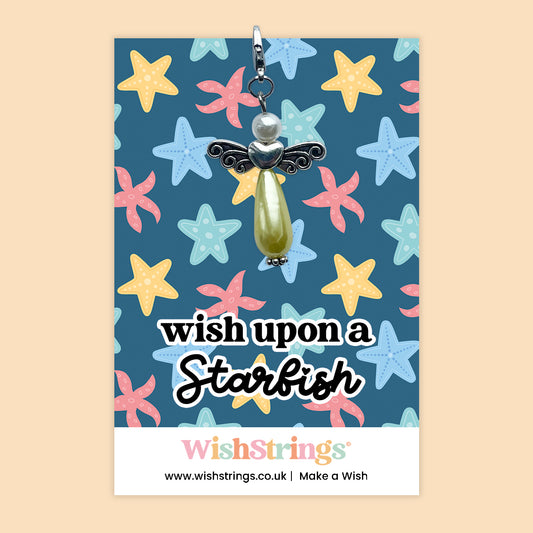 Wish Upon a Starfish - Wish Angels, Clip on Keepsake | J295