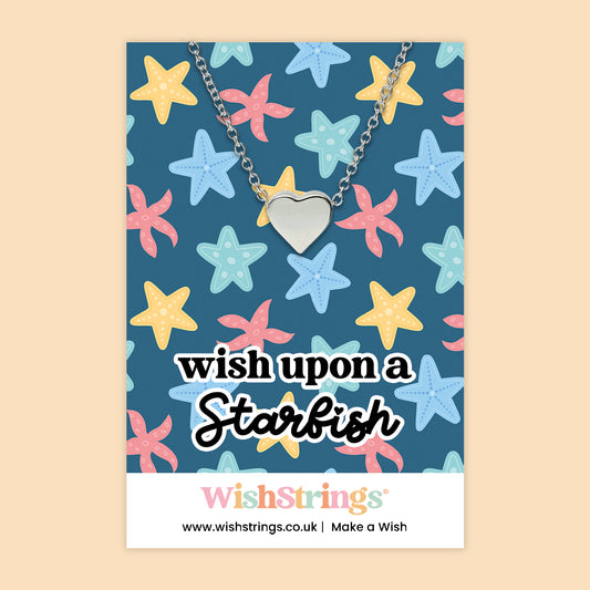 Wish Upon a Starfish - Heart Necklace - J295
