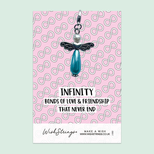 Infinity Friendship - Wish Angels, Clip on Keepsake | J302