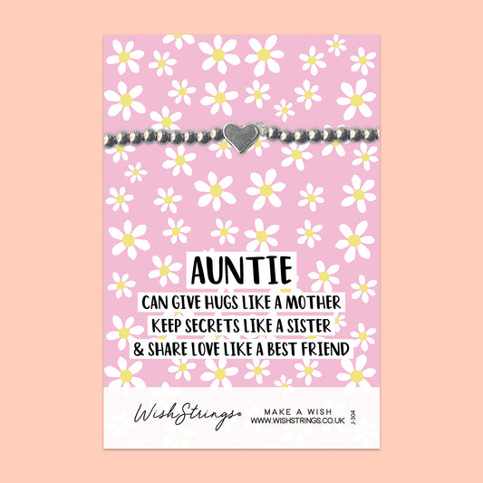 Auntie - HEART BRACELET - J304