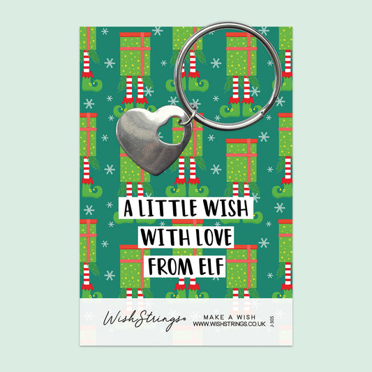FROM ELF - Heart Keyring - J305
