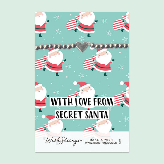SECRET SANTA - Heart Beaded Bracelet - J309