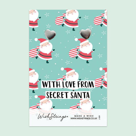 SECRET SANTA - Heart Stud Earrings | J309