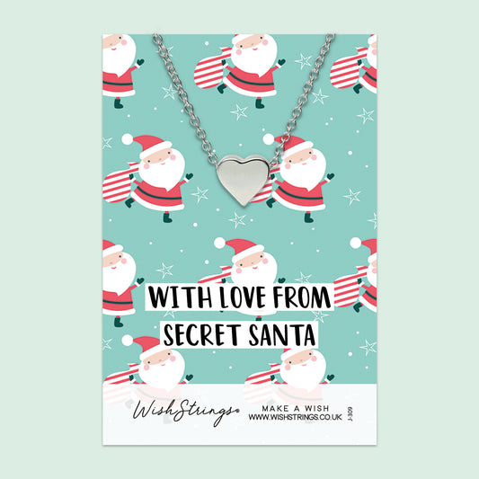 SECRET SANTA - Heart Necklace - J309