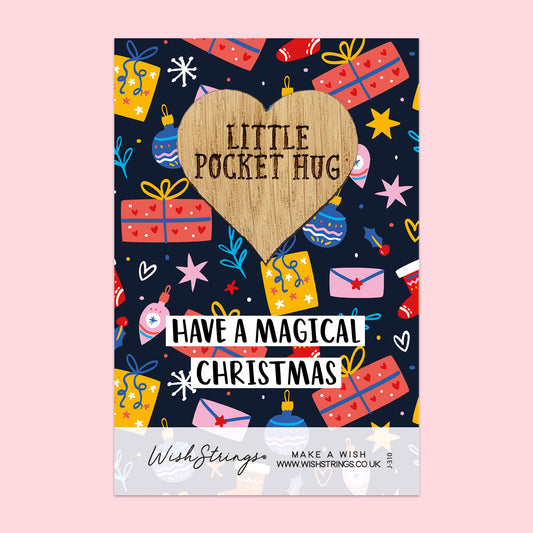 MAGICAL CHRISTMAS - Oak Pocket Hug Token (J310)