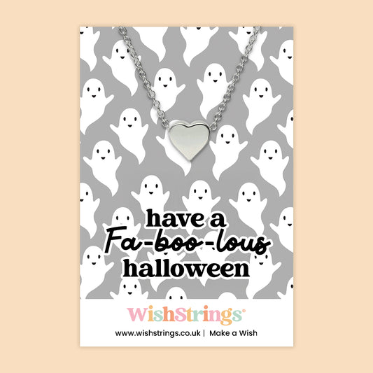FA-BOO-LOUS HALLOWEEN - Heart Necklace - J313