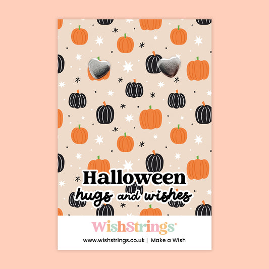Halloween Hugs & Wishes - Heart Stud Earrings | J315
