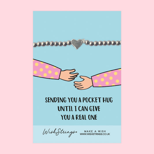 Sending Hugs - Heart Beaded Bracelet - J316