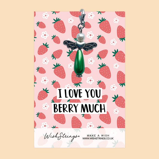 Love You Berry Much -  Wish Angels, Clip on Keepsake | J317