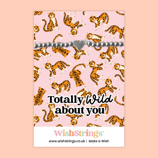 Totally Wild About You - Heart Beaded Bracelet - J318