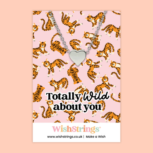 Totally Wild About You - Heart Necklace - J318