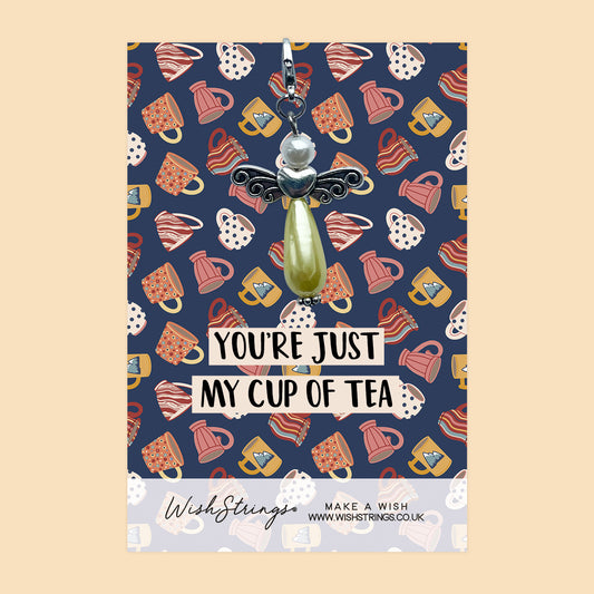 Cup of Tea -  Wish Angels, Clip on Keepsake | J319