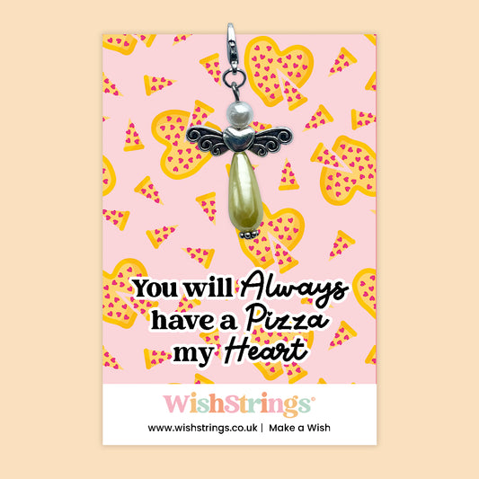 Pizza My Heart -  Wish Angels, Clip on Keepsake | J320